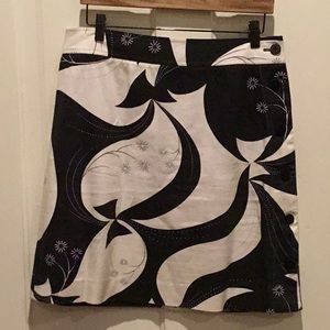 Etcetera button side skirt